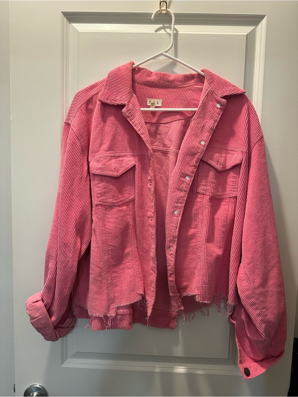 Pink Cargo Jacket size Medium
